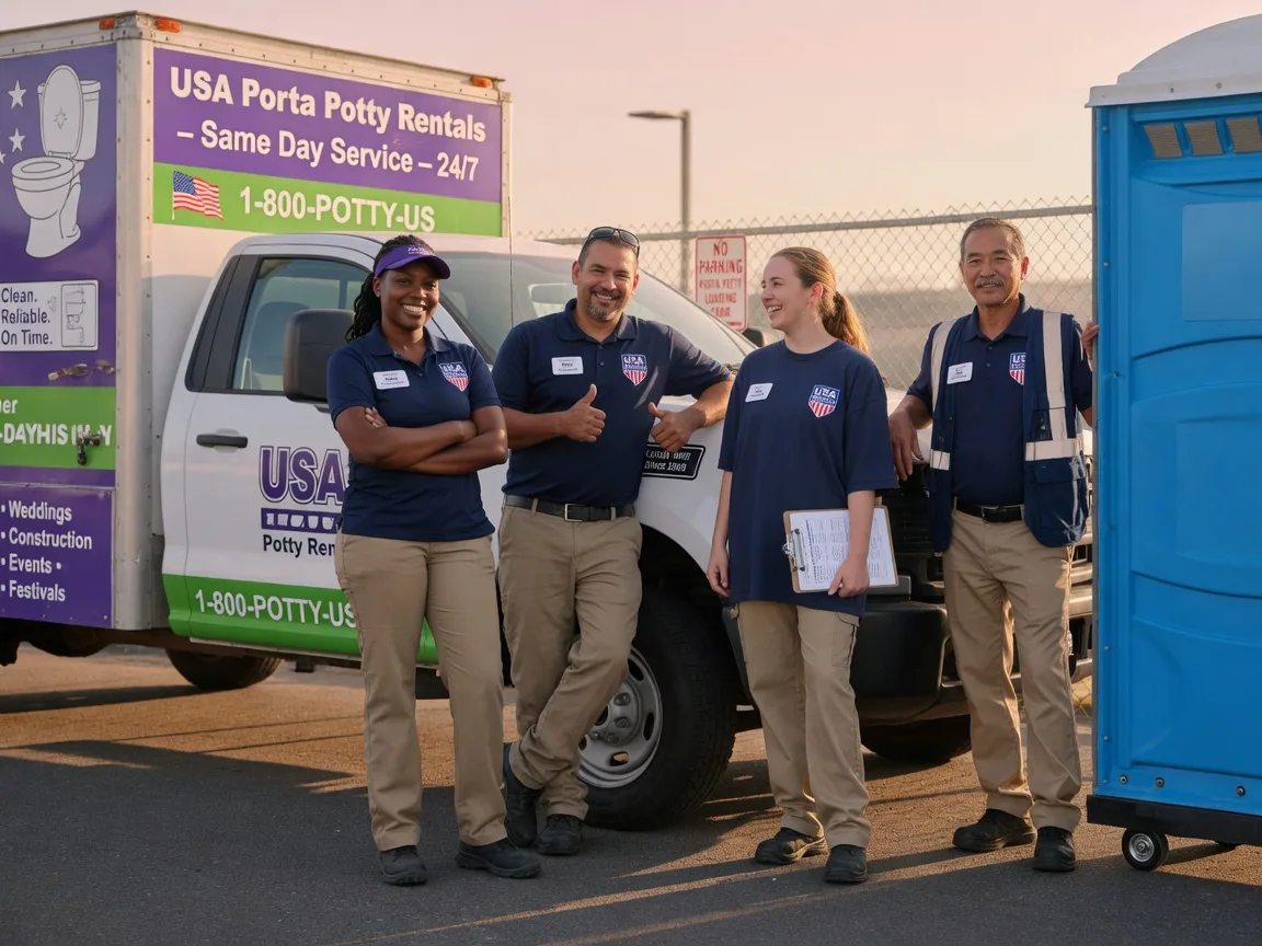 Porta Potty Rental company in Pebble Beach, CA